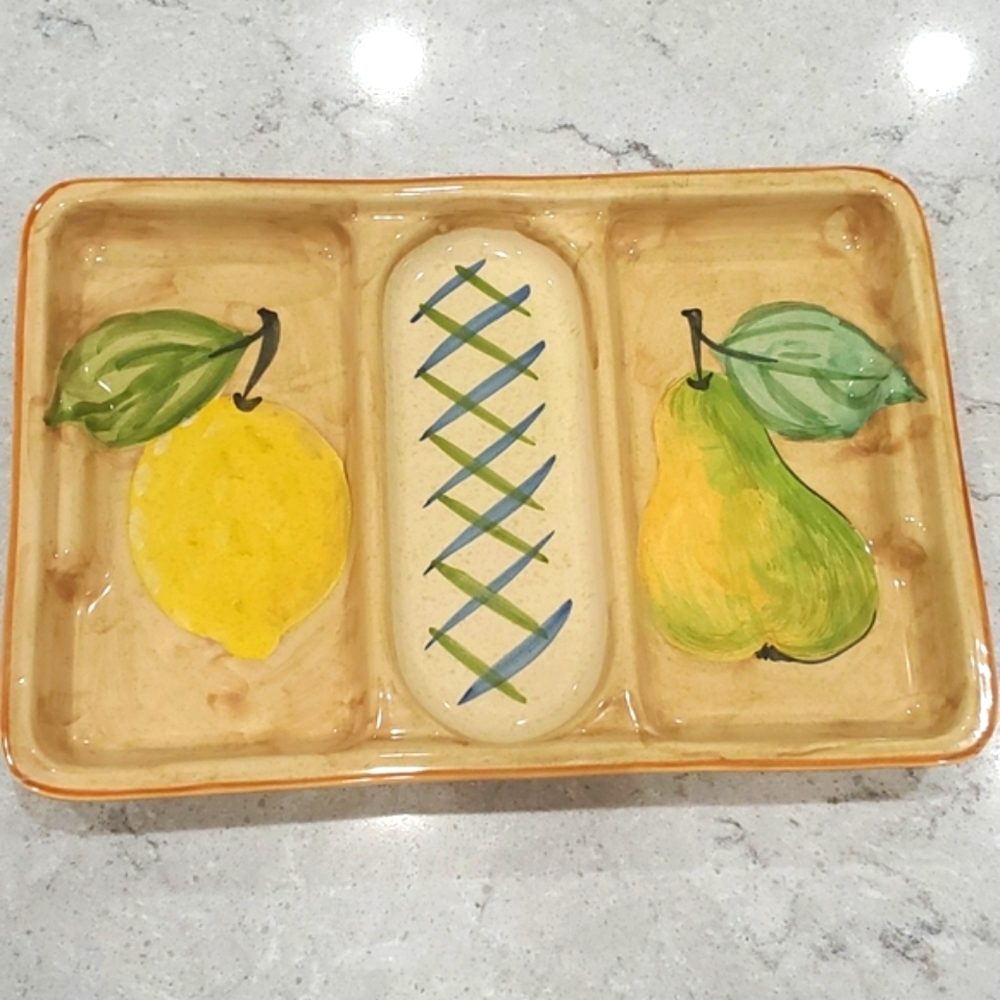 Italian Sara Serving Plater